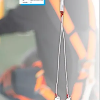 DMN-7 Şok Emicili Çift Bacaklı Lanyard